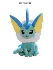 Vaporeon Plush cartoon  Soft