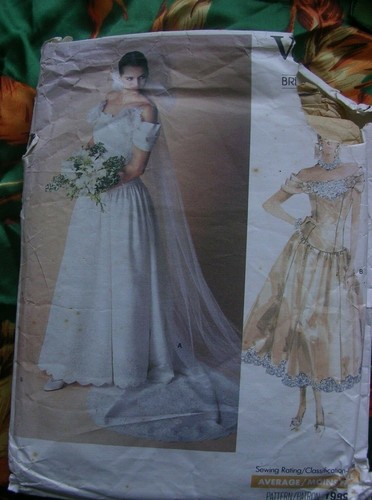 Vintage vogue bridal wedding - vintage,
