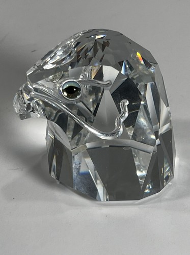 Swarovski crystal falcon head - swarovski,