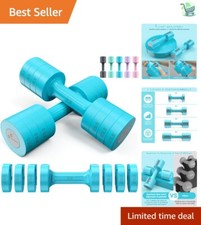 Adjustable 5 lb Dumbbells Set