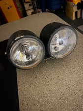 Pair of 4 x 4 Offroad Land Rover Halogen Spot Lights and Bracket