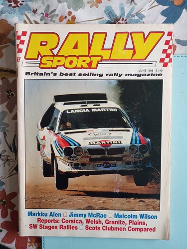 Rally sport magazine - rally, 1988