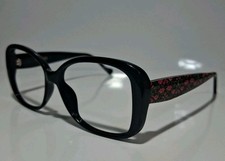 Liberty LL Sun Rx 03 Bug Eye Glasses/sunglasses Oversized Black/floral RRP £130