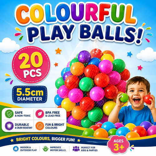 20pcs soft plastic - 20pcs, balls