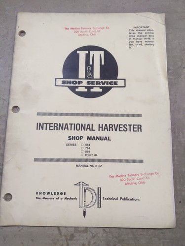 684 784 884 hydro - i&t, 84