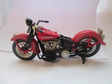 HARLEY DAVIDSON FL PAN HEAD 1948  1-18 SCALE MAISTO MOTORCYCLE MODEL NO SEAT