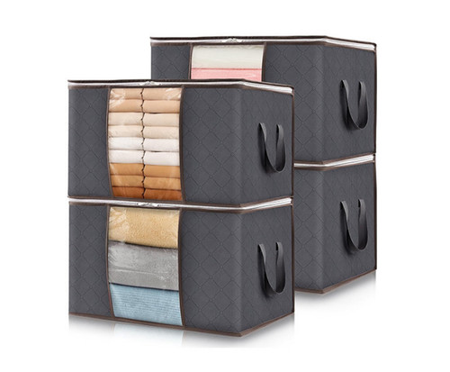 Clothes storage bags zipped - 4x,