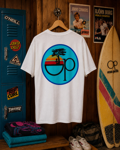 Vintage surfing skateboard - , op