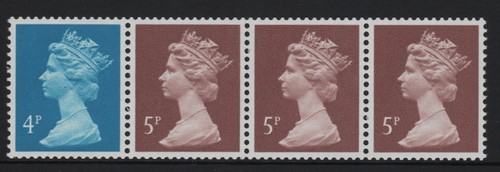 Machin stamps coil - stamps.,