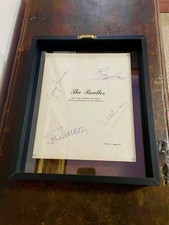 Vintage BEATLES signatures