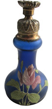 Antique frosted blue glass - antique,