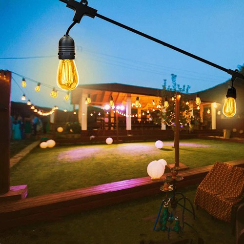 50ft outdoor festoon lighting - outdoor,
