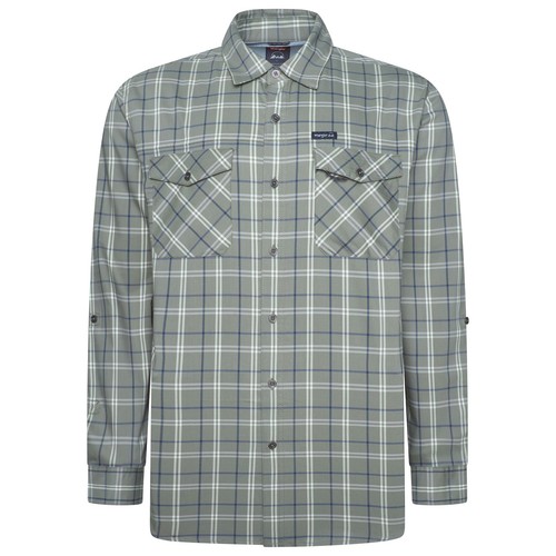 New mens wrangler shirt check - new,