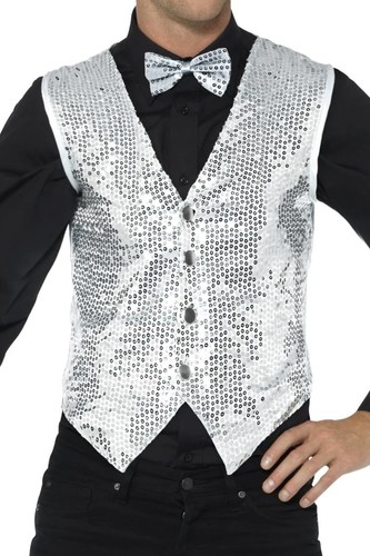 Smiffys sequin waistcoat - smiffys,