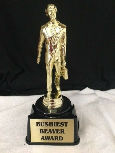 Dundie award trophy bushiest - award,