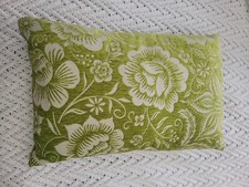 M&S Marks And Spencers Cushion Rectangle Green Floral