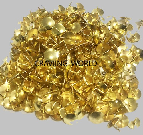 100 brass drawing pins - drawing,