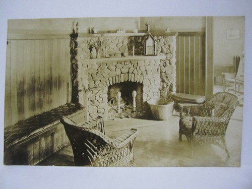 Hearth stone fireplace with - hearth,