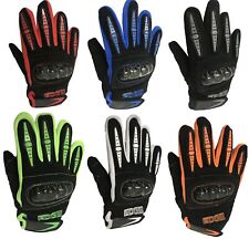 Kids Motocross Gloves MX Quad Pit Bike BMX Kart Dirt Motorbike Racing XTRM Edge