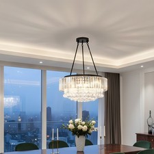 LED Ceiling Crystal Lights