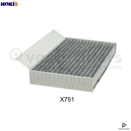 Filter cabin air x751 for - filter,