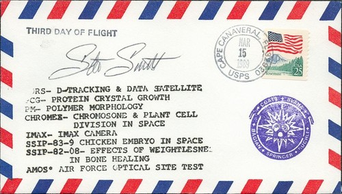 Astronaut steven smith signed - astronaut,