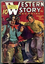 PULP:  Western Story Magazine Pulp February 6 1937- Rustler's Prey VG