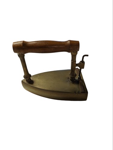Antique solid brass sad iron - solid,