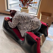 Toughage Inflatable Sex Furniture Split Open Leg Sofa Bed Pillow BDSM Cushion UK