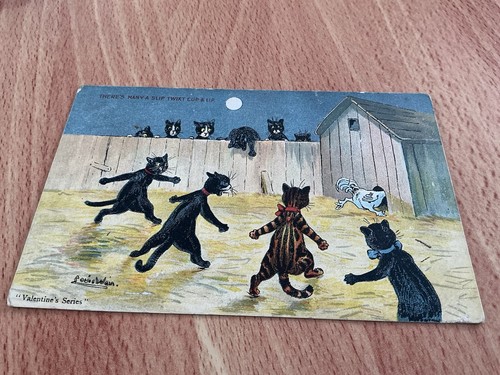 Vintage postcard there - postcard, “there’s