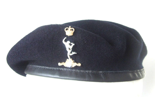 Royal signals navy beret cap - royal,