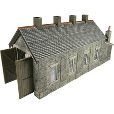 Single track engine shed stone