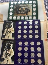 Shell man in flight coins X 2