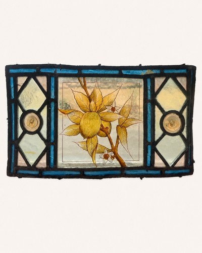 Victorian stained glass window - stained,