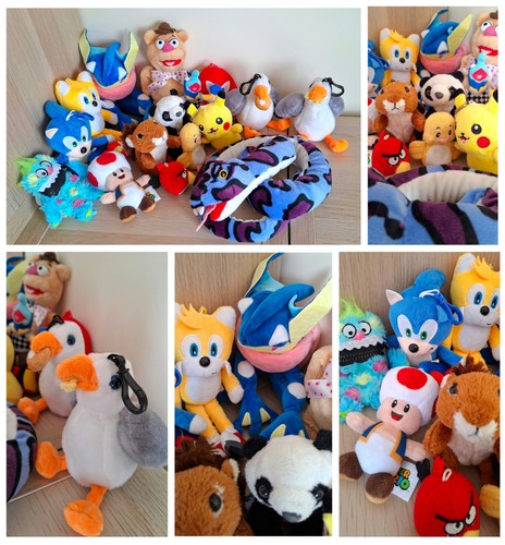 Soft toys plush joblot - 16,