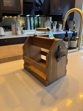 Rustic Wooden Beer Crate &