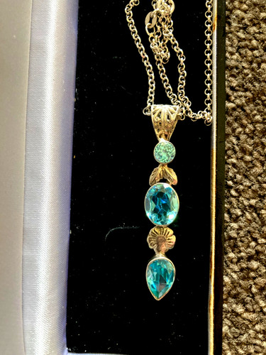 Danish chanti silver neclace