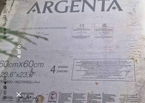 Tiles argenta 60x60 6x23 6 - tiles, 23"6x23"6