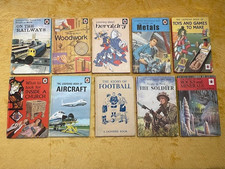 10x Ladybird books Vintage Bundle Joblot Railways Aircraft The Soldier Metals