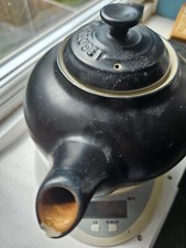 Le Creuset Tea Pot Satin Black Stoneware Teapot