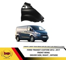 FORD TRANSIT CUSTOM  FRONT WING RIGHT DRIVERS SIDE PRIMED 2013 - 2017 