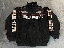 Adult F1 Racing Jacket Vintage, Harley Davidson Jacket ,Ebroidered Cotton Padded