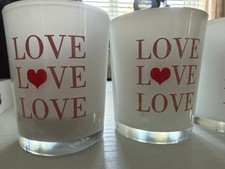 Yankee candle love white - candle,