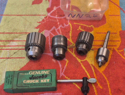 Joblot jacobs drill chucks - jacobs,