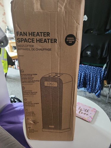 Brand new box fan - new,