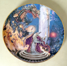 Royal Doulton : Dragon Master : Collectors Plate : Franklin Mint : Numbered