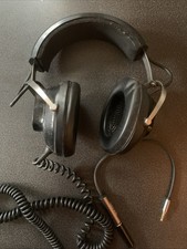 KOSS vintage KO-727b large chunky headphones with aux adapter