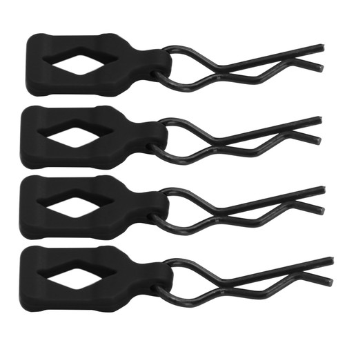 4pc metal body shell clips - body,