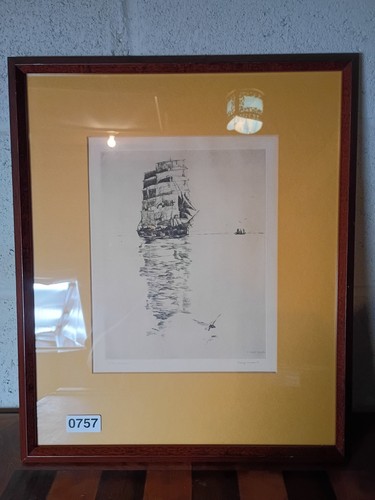 Philip kappel etching - kappel, “in