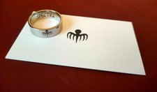 PROP - James Bond  - SPECTRE  RING & SPECTRE CARD INNER TEXT